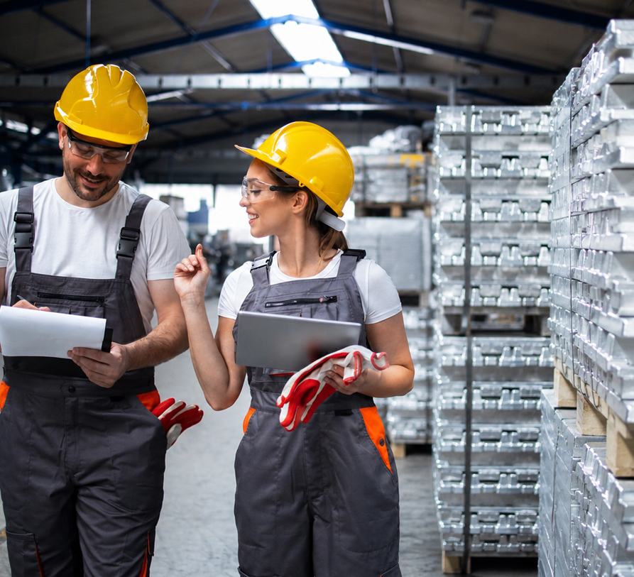 Atención comercial para servicios industriales